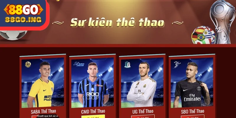 88GO - Mang Đến Trải Nghiệm Giải Trí Online Hấp Dẫn Nhất 20 Cá cược thể thao là lĩnh vực hàng đầu, được đông đảo người chơi khi đến với 88GO