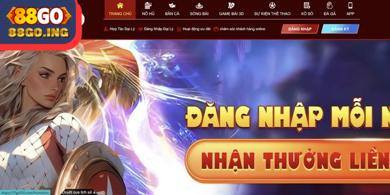 88GO - Mang Đến Trải Nghiệm Giải Trí Online Hấp Dẫn Nhất 22 Giao diện thiết kế bắt mắt, hiện đại và rất tỉ mỉ